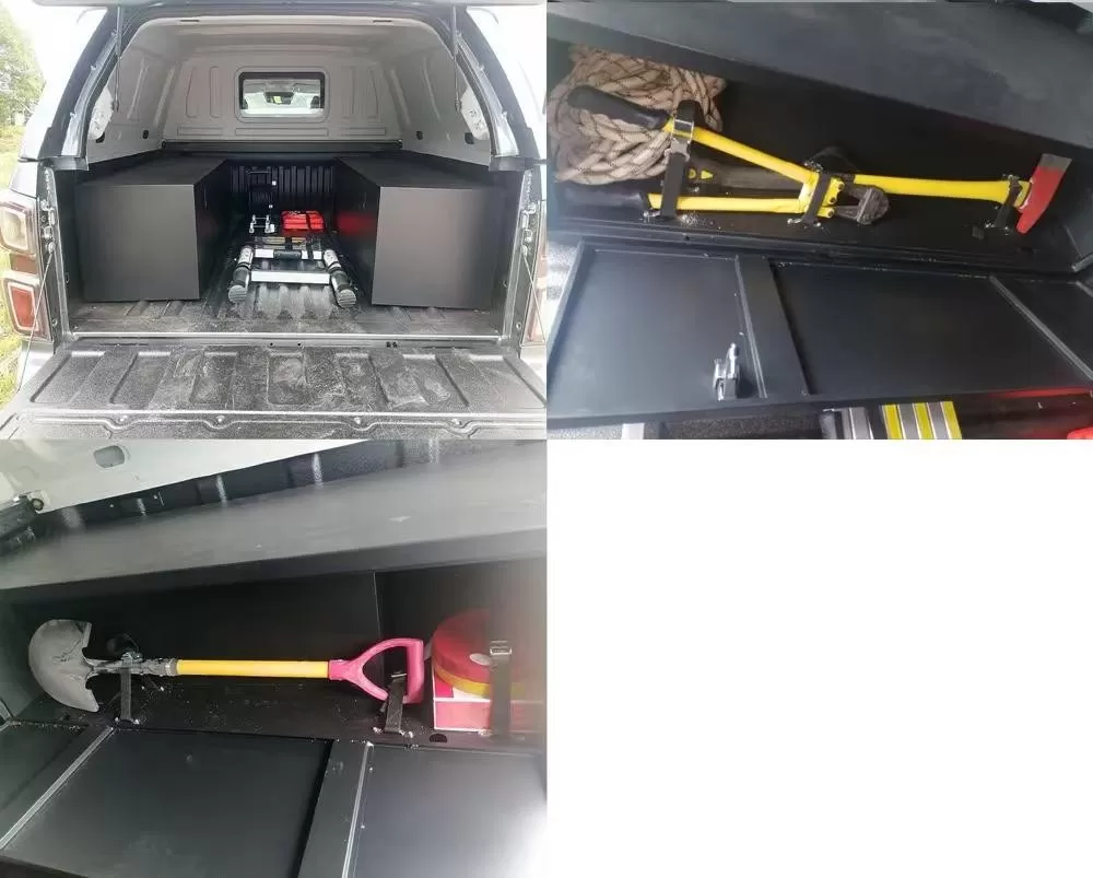 Mutatio Isuzu D-MAX RAPINA cum delapsum IMPERVIUS Canopy pro Tutis Cargo PRAECLUSIO