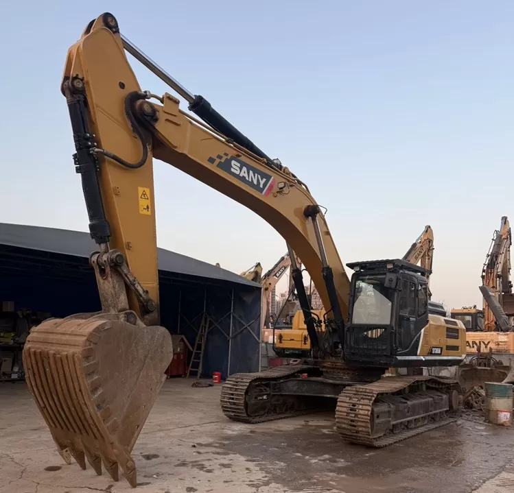 Used Secondhand Sany SY365H excavator aptum ad fabricam et fodienda machinam